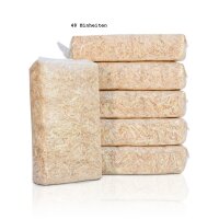 48kg Kleintierstroh in neutraler Verpackung