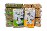 6 Heu + 6 Stroh, Bergwiesenheu und Naturstroh