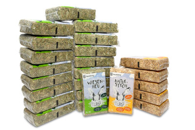 18 x Heu + 6 x Stroh Bergwiesenheu und Naturstroh