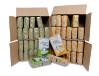 Mix - 24 kg Bergwiesenheu + 24 kg Naturstroh