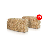 2 Ballen Weizenstroh je ca. 12kg aus dem Rheinland